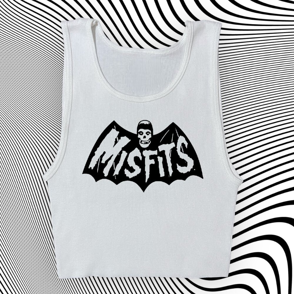 Misfits Shirt Unisex Cropped Tank
